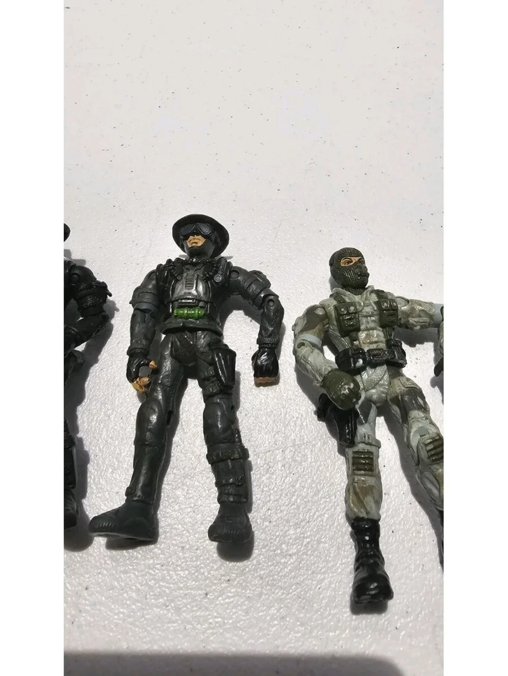 Lanard The Corps Military Action Figures Lot of 3 Soldiers 3.75